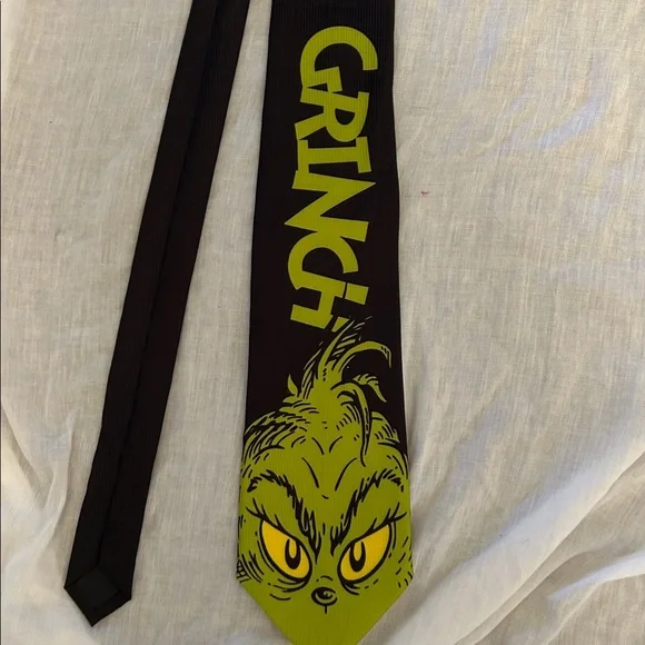 The Grinch holiday necktie - Picture 2 of 5